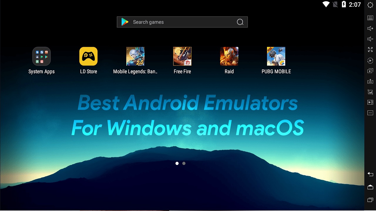 android emulator slow mac